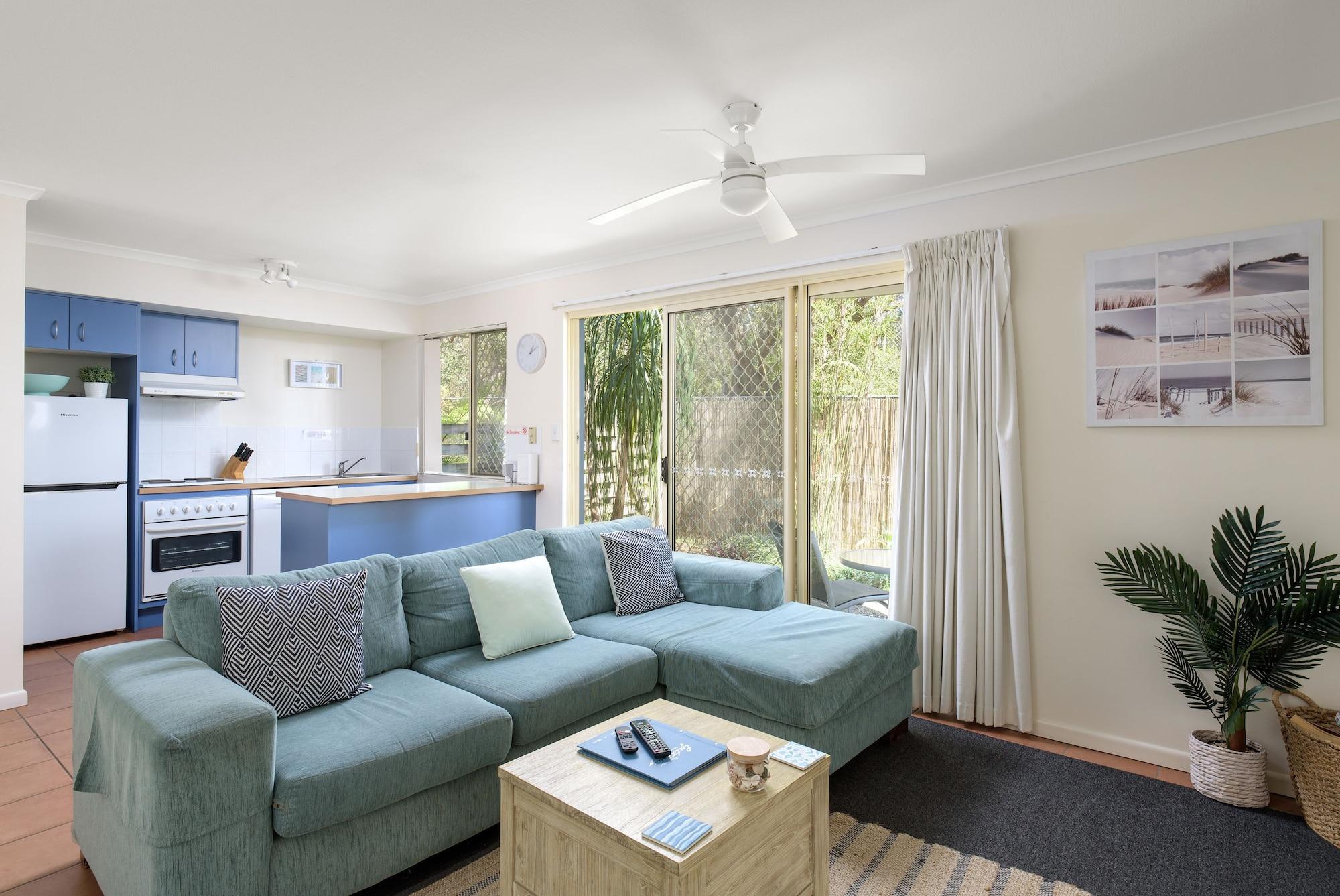 ריינבואו ביץ' Rainbow Getaway Holiday Apartments מראה חיצוני תמונה