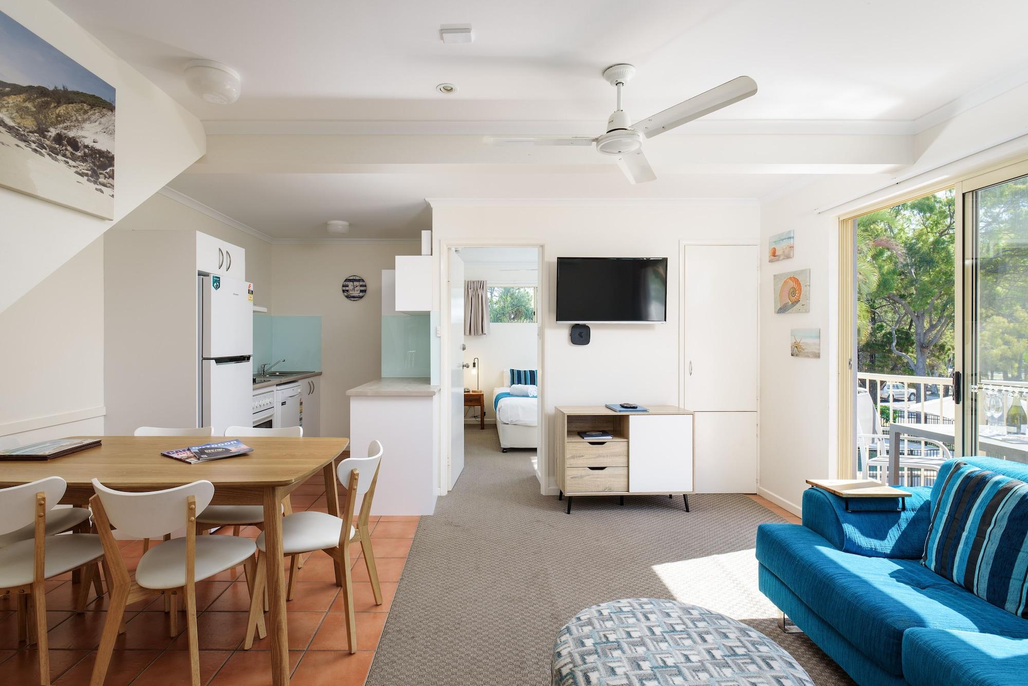 ריינבואו ביץ' Rainbow Getaway Holiday Apartments מראה חיצוני תמונה
